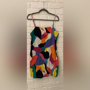 Target/ A New Day NWT Spaghetti Strap Colorful Linen Dress